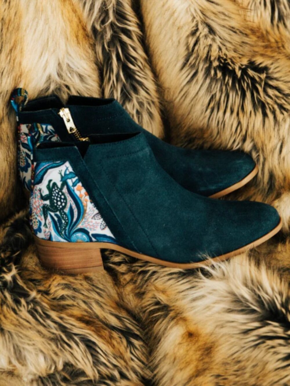 Inkkas Navy Blue Boots